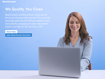 Screenshot of realcontact.com