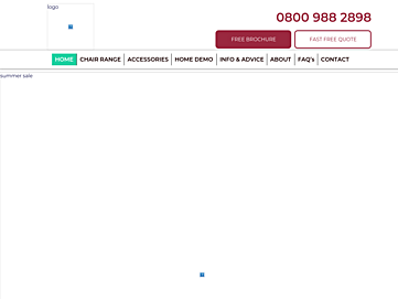 Screenshot of reclinerfactory.com