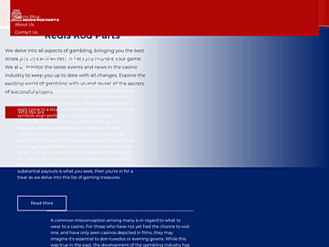 Screenshot of reidsrodparts.com