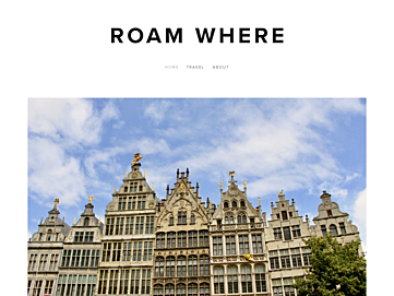Screenshot of roamwhere.com