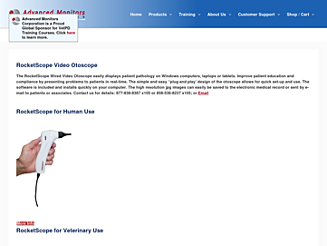 Screenshot of rocketscopes.com