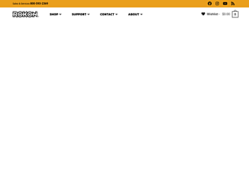 Screenshot of rokon.com