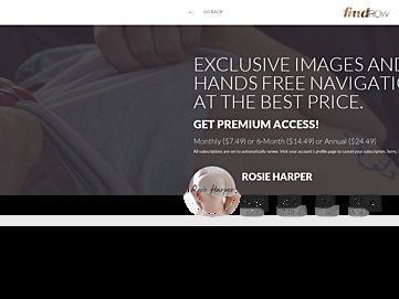 Screenshot of rosie.findrow.com
