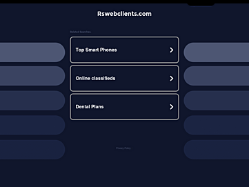 Screenshot of rswebclients.com