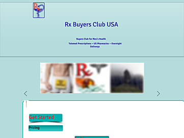 Screenshot of rxbuyersclubusa.com