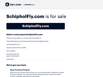 Screenshot of schipholfly.com