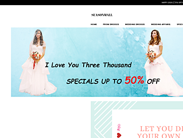 Screenshot of seasonmall.co.uk