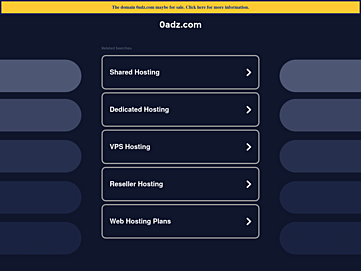 Screenshot of shahjee.0adz.com
