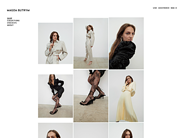 Screenshot of shop.magdabutrym.com