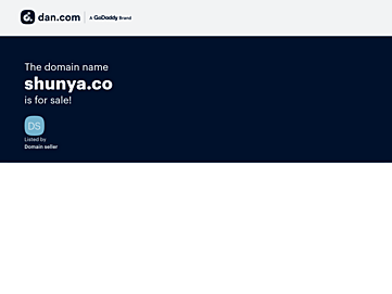 Screenshot of shunya.co