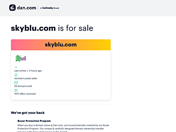 Screenshot of skyblu.com