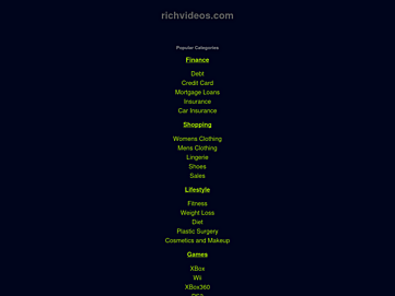 Screenshot of smtp2.richvideos.com
