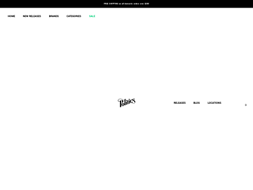 Screenshot of sneakerpolitics.com