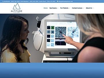 Screenshot of southlandsvisionassociates.com