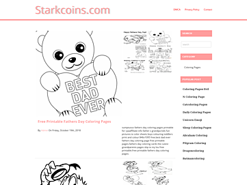 Screenshot of starkcoins.com