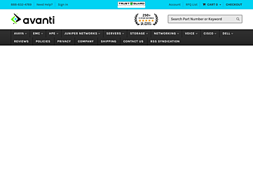Screenshot of store.avantiglobalresources.com