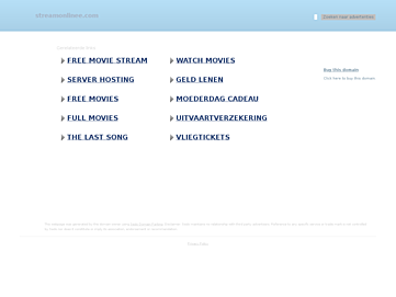 Screenshot of streamonlinee.com