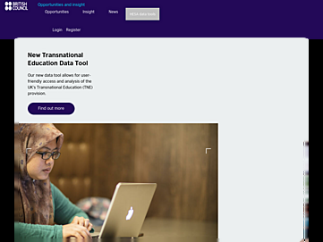 Screenshot of studentsurvey.britishcouncil.org
