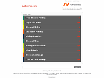 Screenshot of suchminer.com