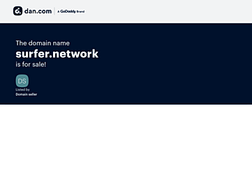 Screenshot of surfer.network