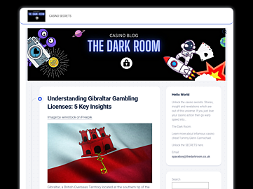 Screenshot of thedarkroom.co.uk