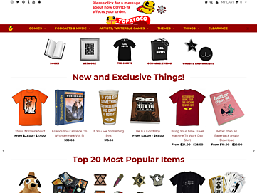 Screenshot of topatoco.com