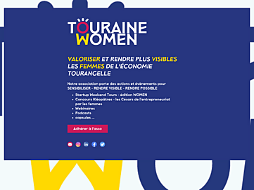 Screenshot of touraine-women.org