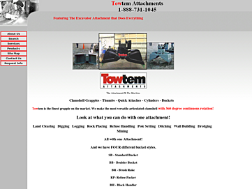 Screenshot of towtem.com