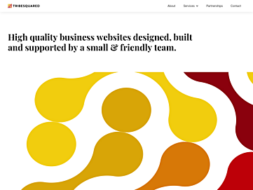 Screenshot of tribesquared.com