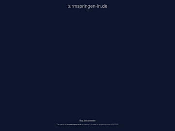 Screenshot of turmspringen-in.de