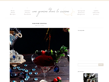 Screenshot of unegaminedanslacuisine.com