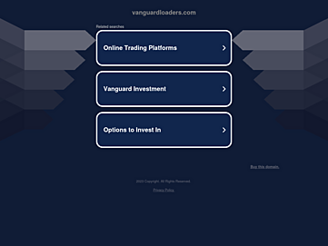 Screenshot of vanguardloaders.com