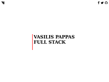 Screenshot of vasilis.me
