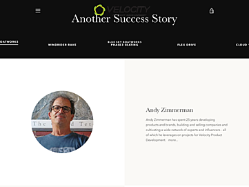 Screenshot of velocityproductdev.com