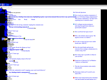 Screenshot of vi.stackexchange.com