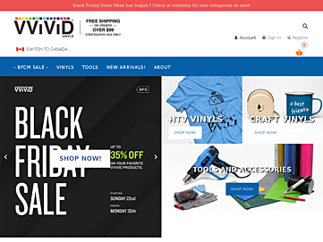 Screenshot of vvividshop.com