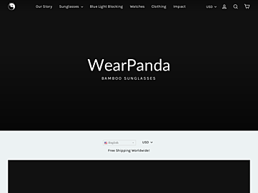 Screenshot of wearpanda.myshopify.com