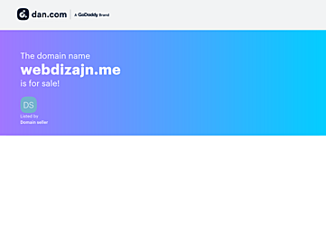 Screenshot of webdizajn.me