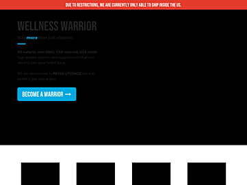 Screenshot of wellnesswarrior.deals