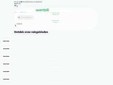 Screenshot of welovetowork.nl