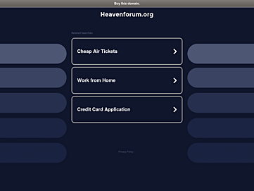 Screenshot of wildlife.heavenforum.org